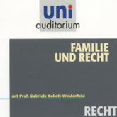 Hörbuch Familie und Recht  - Autor Gabriele Kokott-Weidenfeld   - gelesen von Gabriele Kokott-Weidenfeld