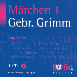 Hörbuch Märchen 1  - Autor Gebr. Grimm   - gelesen von Matthias Wiebalck