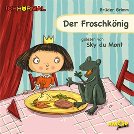 Hörbuch Der Froschkönig  - Autor Gebrüder Grimm   - gelesen von Sky du Mont