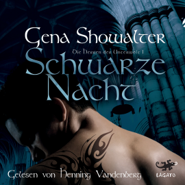 Hörbuch Schwarze Nacht  - Autor Gena Showalter   - gelesen von Henning Vandenberg