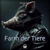 Hörbuch Farm der Tiere  - Autor George Orwell   - gelesen von Hans Korte