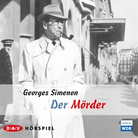 Hörbuch Der Mörder  - Autor Georges Simenon   - gelesen von Walter Adler
