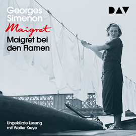 Hörbuch Maigret bei den Flamen  - Autor Georges Simenon   - gelesen von Walter Kreye