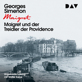 Hörbuch Maigret und der Treidler der Providence  - Autor Georges Simenon   - gelesen von Walter Kreye