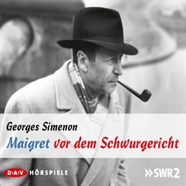 Hörbuch Maigret vor dem Schwurgericht  - Autor Georges Simenon   - gelesen von Joachim Nottke
