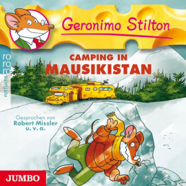Hörbuch Geronimo Stilton 12 - Camping in Mausikistan  - Autor Geronimo Stilton   - gelesen von Schauspielergruppe