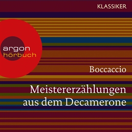 Hörbuch Meistererzählungen aus dem Decamerone  - Autor Giovanni Boccaccio   - gelesen von Barbara Becker