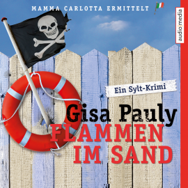 Hörbuch Flammen im Sand (Mamma Carlotta 4)  - Autor Gisa Pauly   - gelesen von Christiane Blumhoff