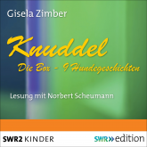 Hörbuch Knuddel - Die Box mit 9 Hundegeschichten  - Autor Gisela Zimber   - gelesen von Norbert Scheumann
