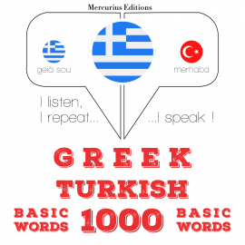 Hörbuch 1000 ουσιαστικό λέξεις στα Τουρκικά  - Autor Γκάρντνερ   - gelesen von Ελένη Μερκούριος