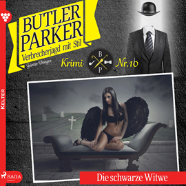 Hörbuch Die schwarze Witwe (Butler Parker 10)  - Autor Günter Dönges   - gelesen von Thorsten Breitfeldt