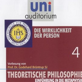 Hörbuch Die Wirklichkeit der Person  - Autor Godehard Brüntrup   - gelesen von Godehard Brüntrup