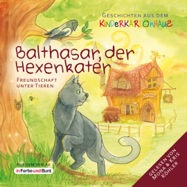 Hörbuch Balthasar, der Hexenkater - Freundschaft unter Tieren  - Autor Götz T. Heinrich   - gelesen von Schauspielergruppe