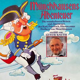 Hörbuch Münchhausens Abenteuer  - Autor Gottfried August Bürger, Peter Lach   - gelesen von Schauspielergruppe