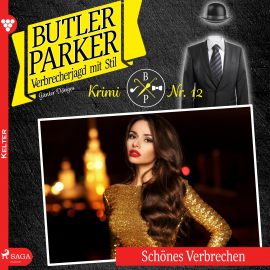 Hörbuch Butler Parker, 12: Schönes Verbrechen (Ungekürzt)  - Autor Günter Dönges   - gelesen von Jan Katzenberger