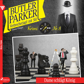 Hörbuch Butler Parker, 8: Dame schlägt König (Ungekürzt)  - Autor Günter Dönges   - gelesen von Thorsten Breitfeldt