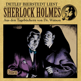 Hörbuch Omen - Sherlock Holmes  - Autor Gunter Arentzen   - gelesen von Detlef Bierstedt