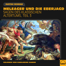 Hörbuch Meleager und die Eberjagd (Sagen des klassischen Altertums, Teil 3)  - Autor Gustav Schwab   - gelesen von Schauspielergruppe