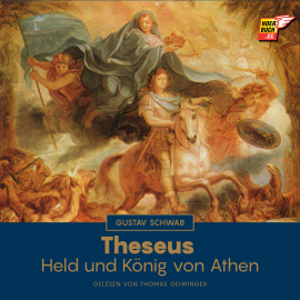 Hörbuch Theseus  - Autor Gustav Schwab   - gelesen von Thomas Gehringer