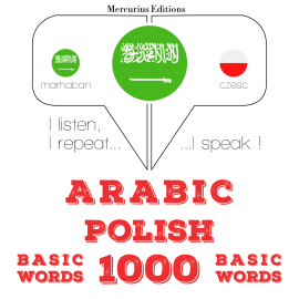 Hörbuch 1000 كلمة أساسية في البولندية  - Autor جي إم جاردنر   - gelesen von إمين ميركوريوس مونيكا مرقوريوس