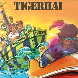 Hörbuch Tigerhai, Folge 1: Tigerhai  - Autor H. de Roos, Dieter Ehlers   - gelesen von Schauspielergruppe
