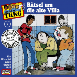 Hörbuch TKKG - Folge 07: Rätsel um die alte Villa  - Autor H.G. Francis   - gelesen von N.N.