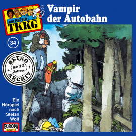 Hörbuch TKKG - Folge 34: Vampir der Autobahn  - Autor H.G. Francis  