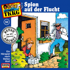 Hörbuch TKKG - Folge 50: Spion auf der Flucht  - Autor H.G. Francis   - gelesen von N.N.