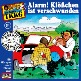 Hörbuch TKKG - Folge 54: Alarm! Klößchen ist verschwunden  - Autor H.G. Francis   - gelesen von TKKG Retro-Archiv.