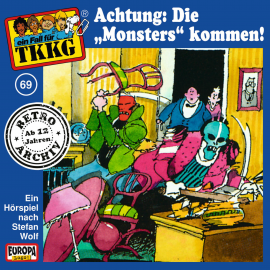 Hörbuch TKKG - Folge 69: Achtung: Die "Monsters" kommen!  - Autor H.G. Francis  