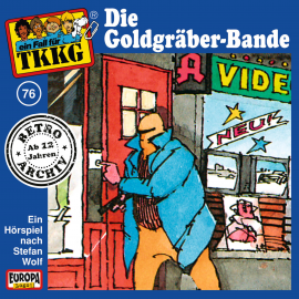 Hörbuch TKKG - Folge 76: Die Goldgräber-Bande  - Autor H.G. Francis  