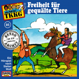 Hörbuch TKKG - Folge 85: Freiheit für gequälte Tiere  - Autor H.G. Francis  