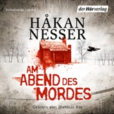Hörbuch Am Abend des Mordes  - Autor Håkan Nesser   - gelesen von Dietmar Bär