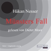 Hörbuch Münsters Fall  - Autor Håkan Nesser   - gelesen von Dieter Moor