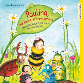 Hörbuch Paulina, die kleine Wiesenhummel  - Autor Hanna Kirschbaum   - gelesen von Stephanie Kellner