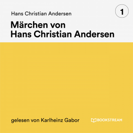 Hörbuch Märchen von Hans Christian Andersen 1  - Autor Hans Christian Andersen   - gelesen von Karlheinz Gabor