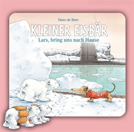 Hörbuch Kleiner Eisbär: Lars, bring uns nach Hause!  - Autor Hans de Beer   - gelesen von Schauspielergruppe