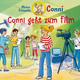 Hörbuch Conni geht zum Film  - Autor Hans-Joachim Herwald   - gelesen von Schauspielergruppe