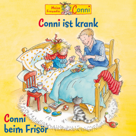 Hörbuch Conni ist krank / Conni beim Frisör  - Autor Hans-Joachim Herwald   - gelesen von Schauspielergruppe
