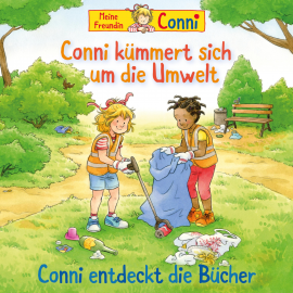 Hörbuch Conni kümmert sich um die Umwelt / Conni entdeckt die Bücher  - Autor Hans-Joachim Herwald   - gelesen von Schauspielergruppe