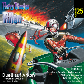 Hörbuch Duell auf Arkon (Atlan Traversan-Zyklus 11)  - Autor Hans Kneifel   - gelesen von Schauspielergruppe