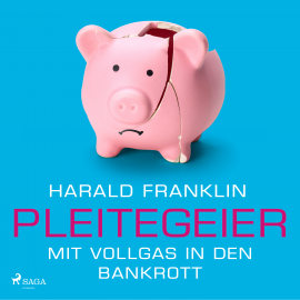 Hörbuch Pleitegeier - Mit Vollgas in den Bankrott  - Autor Harald Franklin   - gelesen von Detlef Bierstedt