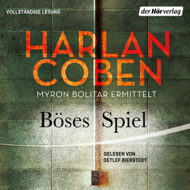 Hörbuch Böses Spiel - Myron Bolitar ermittelt  - Autor Harlan Coben   - gelesen von Detlef Bierstedt