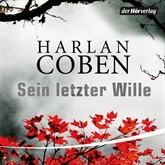 Hörbuch Sein letzter Wille  - Autor Harlan Coben   - gelesen von Detlef Bierstedt