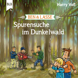 Hörbuch Ben & Lasse - Spurensuche im Dunkelwald  - Autor Harry Voß   - gelesen von Schauspielergruppe