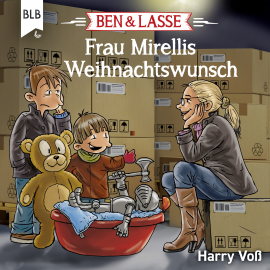 Hörbuch Ben und Lasse - Frau Mirellis Weihnachtswunsch  - Autor Harry Voß   - gelesen von Philipp Scheppmann