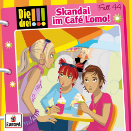 Hörbuch Fall 44: Skandal im Café Lomo!  - Autor Hartmut Cyriacks  