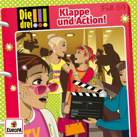 Hörbuch Fall 54: Klappe und Action!  - Autor Hartmut Cyriacks  