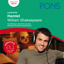 Hörbuch PONS Lektürehilfe - William Shakespeare, Hamlet  - Autor Hartmut Kiener   - gelesen von Schauspielergruppe