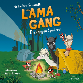 Hörbuch Die Lama-Gang. Mit Herz & Spucke 3: Drei gegen Spukerei  - Autor Heike Eva Schmidt   - gelesen von Matti Krause
